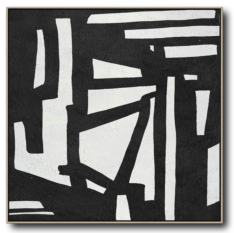 Extra Large Acrylic Painting On Canvas,Oversized Minimal Painting On Canvas - Large Contemporary Art Canvas Painting